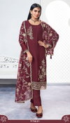 Sajawat By Vinay Kuleesh Organza Chiffon Designer Salwar Suits Wholesale Online